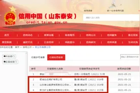 泰安3处煤矿被罚，涉及新汶矿业、山东泰山能源有限责任公司等图片