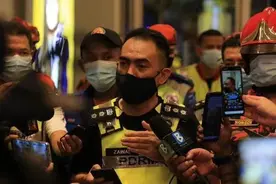 马来西亚警方初步调查证实：吉隆坡轻轨列车碰撞系意外事故图片