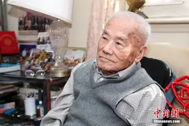 美国“飞虎队”老战士陈锦棠在纽约逝世图片