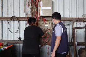 东莞虎门三家无证照废品收购厂被查封图片