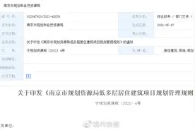 重磅！南京明确今后不再审批建“别墅”图片