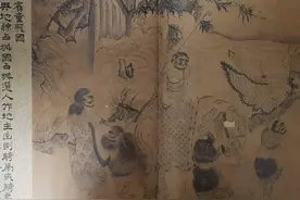 宋元时代的安南贡象图片