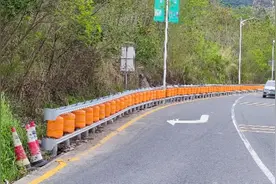 滚筒式“防撞神器”现身深圳碧岭，将提高安全防护能力图片