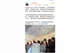 国航客服回应“粉丝在飞机上闯舱追星”：机组人员已尽力劝阻图片
