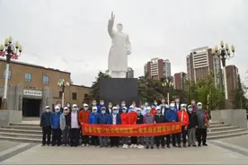 长春市第一社会福利院开展庆祝建党百年“温情一帮一，养员欢乐行”主题党日活动图片