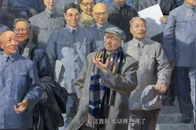 新华全媒+｜艺述百年瞬间：没有绿叶红花，他却画出了43年前那个激动人心的春天图片