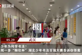 少年为何学书法？闻一多“翰仪杯”湖北少年书法百强大赛告诉你答案图片
