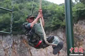 武警六盘水支队开展岗位大练兵比武竞赛图片