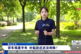 货车挂靠公司，报废半年多补贴款却不见影，负责人说法前后矛盾