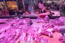 降价了！桂林猪肉重回“1”字头，吃货们可以“大口吃肉”了图片