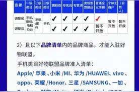 快手电商展开专项治理整改：暂停朵唯、中兴等12家品牌招商，相关手机全部下架图片