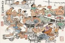 除了连环画《火种》，他的画作还曾首度搭载飞船遨游太空图片