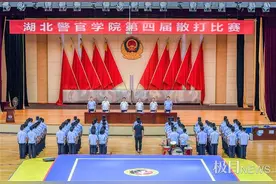 预备警官赛散打，近百名高手欲争“王”图片
