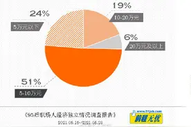 报告称：25%的95后年收入过10万图片