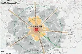 南宁将建一心六轴都市圈图片