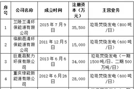 加速全产业链布局，城发环境拟12.8亿并购启迪环境相关资产图片