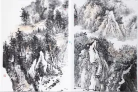 宁德、厦门十人国画作品联展在厦开展图片