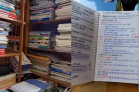 妈妈整理高三孩子房间，拍下密密麻麻的笔记视频封面