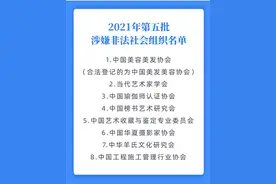 “美容美发”还是“美发美容”？“中国美容美发协会”等8家涉嫌非法社会组织被曝光图片