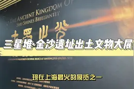 丁真同款“三星堆口罩”、文物盲盒…来上海最火“三星堆文物大展”，看国宝买文创图片