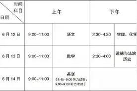 重庆2021年中考 即将开考，考试安排出炉图片