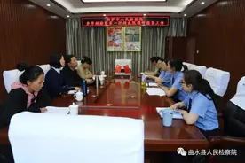 拉萨市检察院李华副检察长一行到我院 调研指导工作图片