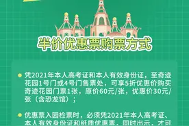 免费、半价逛浦江郊野公园奇迹花园！看看你符合条件吗→图片