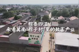 粽香四溢！来看冀南“粽子村”里的致富产业视频封面