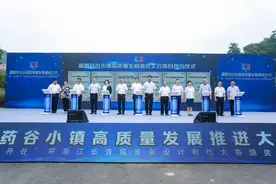 以药为题 以企带产 以产兴镇 药谷小镇2.0版给出“共同富裕”解题思路图片