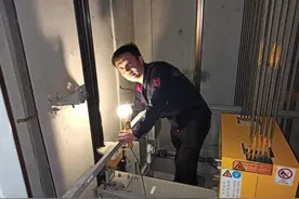 电梯维修工的遗憾：干这行的年轻人越来越少了图片