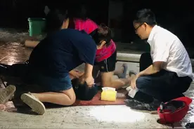 学以致用！医大电工触电倒地：两女学生默契配合心肺复苏救回图片