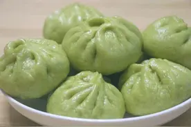 大厨不会告诉你的蔬菜汁鲜肉包小窍门图片