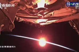 快来和中国航天员一起欣赏太空日落图片