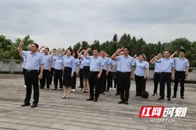 常德市公共资源交易中心在潘振武将军故居开展党史学习教育图片