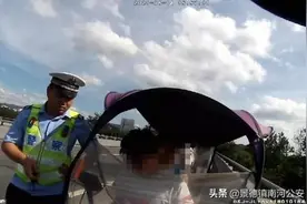 景德镇高中生骑电动车用汽车导航，结果上了高速还逆行图片