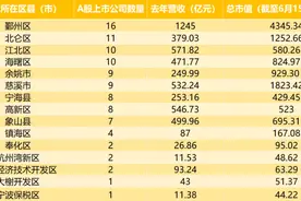 宁波A股上市公司将达100家 哪个县市区是大赢家？图片
