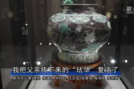 我把父亲传下来的“珐华”复活了图片