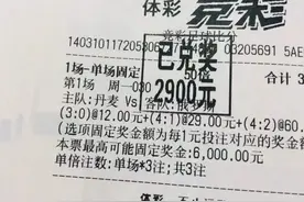 闵行购彩高手命中丹麦4:1比分，29倍奖金来自他严密的逻辑图片
