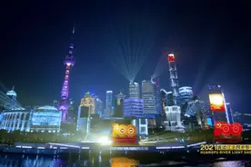 “永远跟党走”光影秀惊艳亮相黄浦江畔，背后竟有那么多秘密图片