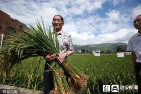 袁隆平之子袁定阳接力父亲梦想 正式启动“袁梦计划2.0”图片