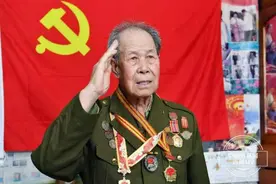 老兵史玉峰：“国家兴亡，匹夫有责！”图片