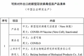 入选出口疫苗清单，获多国批准使用，康希诺市值暴涨近两百亿图片