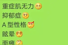 长知识！表情包里原来藏着一整套诊断学图谱...图片