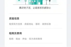 租房避免“扯皮”，腾讯电子签推出“小合同”图片