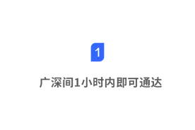 59分钟，广深一站直达图片