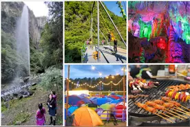 免费送票！秀山黑洞河漂流，峡谷门票和漂流券免费送！数量不限！图片