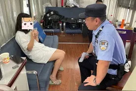13岁女孩厌学，和三名男网友相约出游，还好被民警及时发觉图片