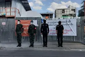 严防劳工外迁 泰国总理紧急命令军警进驻疫情高风险地区建筑工地图片