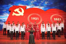 「读嘉教育」“唱支心歌给党听”，歌声表达祝福和深情图片