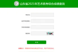 山东艺术、体育统考综合成绩可查啦！成绩分段表来了图片